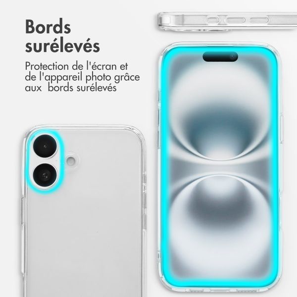 imoshion Coque Stand Apple iPhone 16 - Transparent