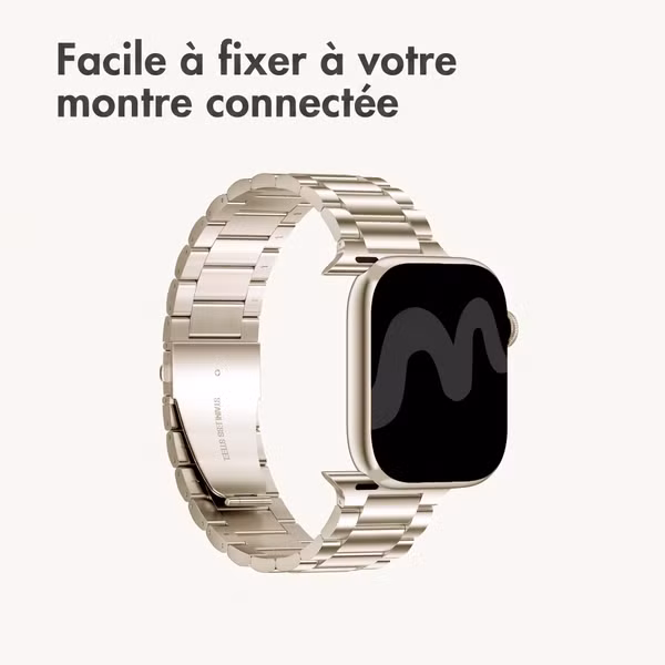 imoshion Bracelet acier Apple Watch | 38/40/41/42 mm - Starlight