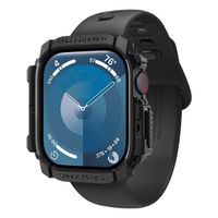 Spigen Coque Rugged Armor™ Apple Watch 10 / 11 - 42 mm - Matte Black