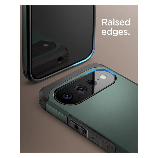 Spigen Coque Tough Armor MagSafe Google Pixel 11 - Abyss Green