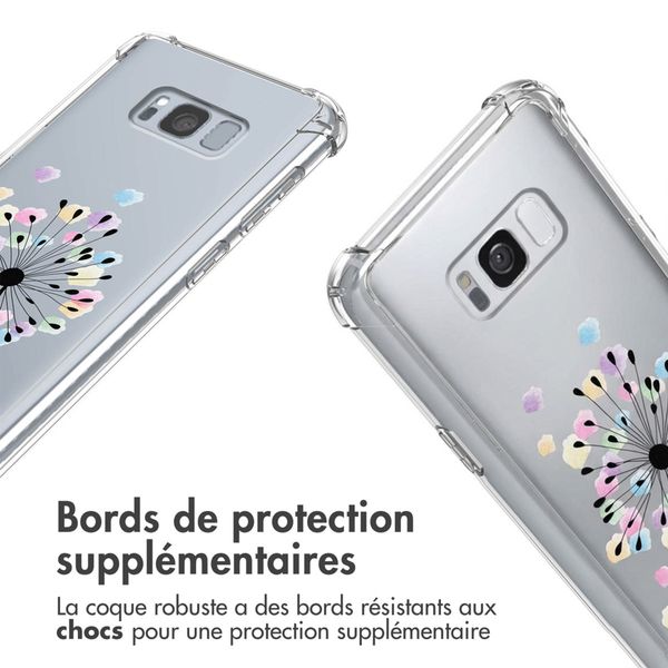 imoshion Coque Design avec cordon Samsung Galaxy S8 - Sandstone Dandelion
