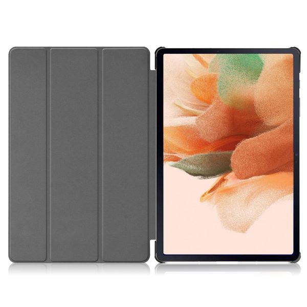imoshion Coque tablette Trifold Samsung Galaxy Tab S8 Plus / S7 Plus / S7 FE 5G - Noir
