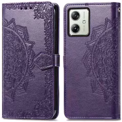 imoshion Etui de télephone Mandala Motorola Moto G54 - Violet