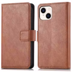 imoshion Étui de télephone portefeuille de luxe Apple iPhone 14 / 13 - Marron