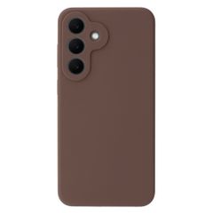 Accezz Coque Liquid Silicone avec MagSafe Samsung Galaxy S26 FE - New Tea Brown