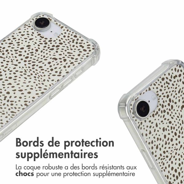 imoshion Coque Design avec cordon Apple iPhone 17e / 16e - Desert Dots