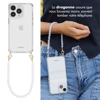 imoshion Coque avec cordons de téléphone Apple iPhone 13 Pro - Perles