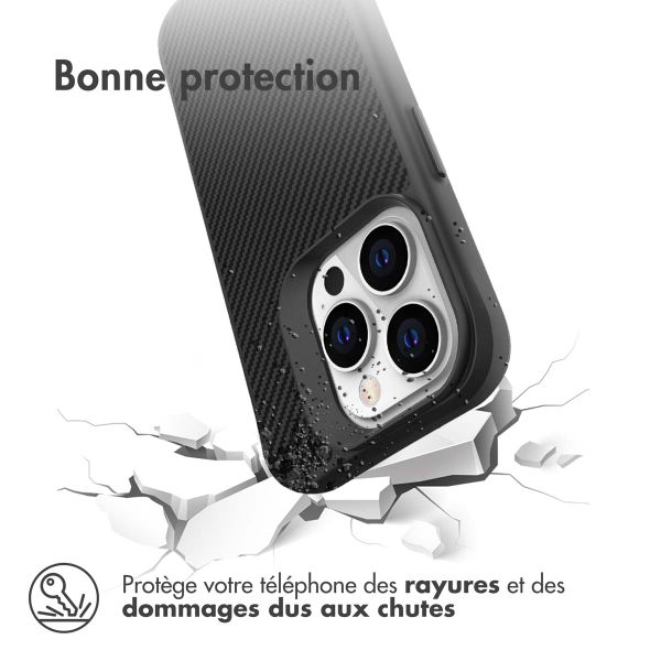 imoshion Rugged Hybrid Carbon Case Apple iPhone 14 Pro - Noir