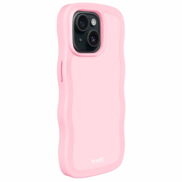Holdit Coque Wavy Apple iPhone 17e / 16e / 15 / 14 / 13 - Rose
