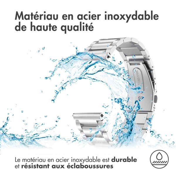 imoshion Bracelet en acier Fitbit Versa / Versa 2 / Versa Lite - Argent