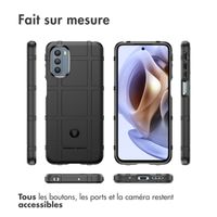 imoshion Coque Rugged Shield Motorola Moto G31 / G41 - Noir