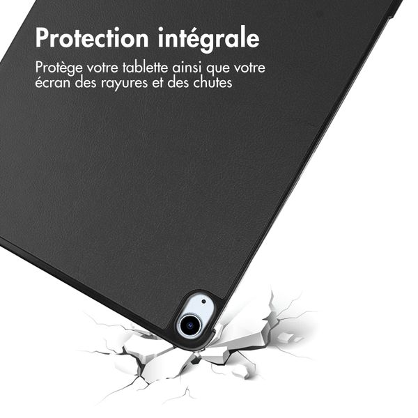 imoshion Coque tablette Trifold Apple iPad Air 13 pouces (2026) M4 / (2025) M3 / (2024) M2 - Noir