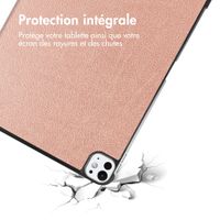 imoshion Coque tablette Trifold Apple iPad Pro 11 (2025) M5 / (2024) M4 - Rose Doré
