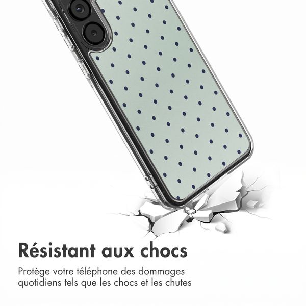 imoshion Coque Design Samsung Galaxy A37 (5G) - Polka Dot Mintgroen
