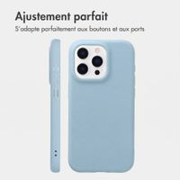 imoshion Coque arrière Texture Apple iPhone 16 Pro - Bleu clair