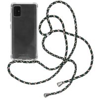 imoshion Coque arrière transparente avec cordon Samsung Galaxy A51 - Green Multi Color