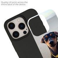 Concevez votre propre coque en gel Apple iPhone 16 Pro - Noir