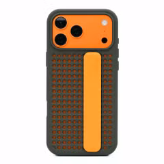 Callbuddy Coque avec strap Apple iPhone 17 Pro Max - Camo Orange