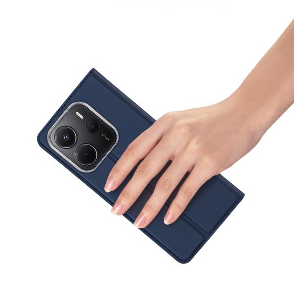 Dux Ducis Étui de téléphone Slim Xiaomi Redmi Note 14 (4G) - Bleu foncé