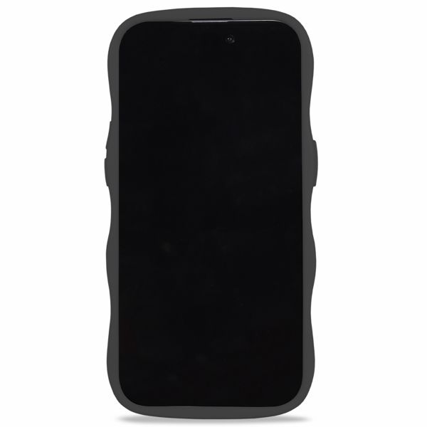 Holdit Coque Wavy Apple iPhone 12 (Pro) - Black / Mirror