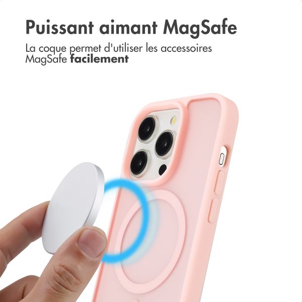 imoshion Coque Color Guard avec MagSafe Apple iPhone 14 Pro - Rose clair