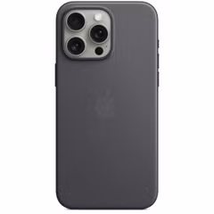Apple Coque FineWoven MagSafe Apple iPhone 15 Pro Max - Noir