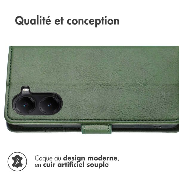 imoshion Étui de télephone portefeuille de luxe Xiaomi Poco X7 Pro - Vert
