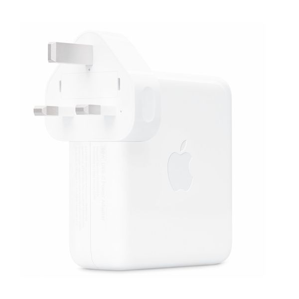 Apple Adaptateur secteur USB-C d’origine - Chargeur MacBook - Royaume-Uni - 96W - Blanc