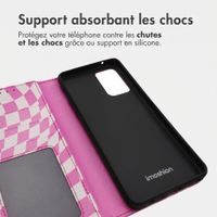imoshion Étui de télephone portefeuille Design Samsung Galaxy A52(s) (5G/4G) - Retro Pink