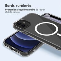 imoshion Coque arrière de protection avec MagSafe Apple iPhone 12 (Pro) - Transparent