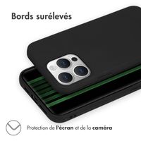 imoshion Coque Couleur Apple iPhone 15 Pro Max - Noir