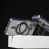 CARE by PanzerGlass Coque Kickstand MagSafe Apple iPhone 16 Pro - Noir