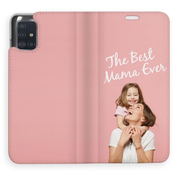 Concevez votre propre housse portefeuille Samsung Galaxy A51 - Blanc