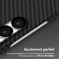 Accezz Coque Kevlar® MagSafe Samsung Galaxy S25 Plus - Noir
