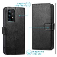 imoshion Étui de télephone portefeuille de luxe Samsung Galaxy A72 - Noir
