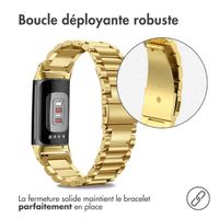 imoshion Bracelet en acier Fitbit Charge 5 - Doré