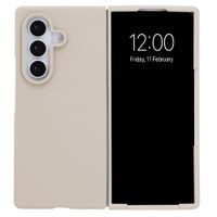 Accezz Coque Liquid Silicone avec MagSafe Samsung Galaxy Z Fold 8 Ultra - Stone