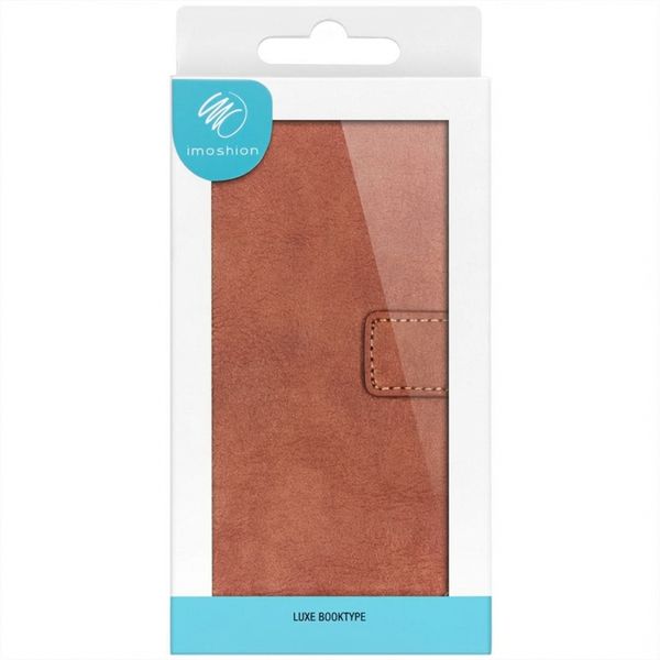 imoshion Étui de télephone portefeuille de luxe Samsung Galaxy A41 - Marron