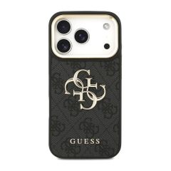 Guess Coque 4G Metal Logo Backcover Apple iPhone 18 Pro / 17 Pro - Black