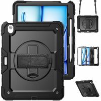 Accezz Coque arrière Defender XT Apple iPad Air 13 pouces (2026) M4 / (2025) M3 / (2024) M2 - Noir