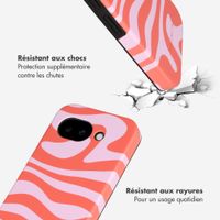 Selencia Coque arrière Vivid avec MagSafe Google Pixel 10a - Dream Swirl Pink