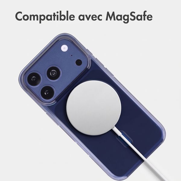 Accezz Lite coque arrière avec MagSafe Apple iPhone 18 Pro Max / 17 Pro Max - Bleu foncé