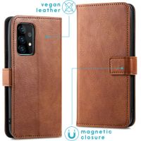 imoshion Étui de télephone portefeuille de luxe Samsung Galaxy A52(s) (5G/4G) - Marron