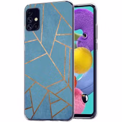 imoshion Coque Design Samsung Galaxy A51 - Blue Graphic