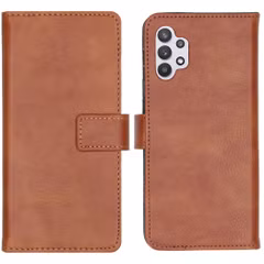 imoshion Étui de télephone portefeuille de luxe Samsung Galaxy A32 (5G) - Marron