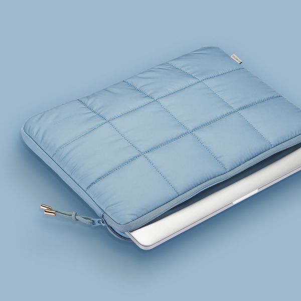 Selencia Pochette ordinateur Puffy 15-16 pouces - Slate Blue