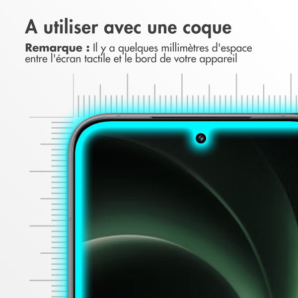Accezz Protection d'écran en verre trempé Xiaomi 15T / 15T Pro