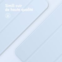 imoshion Magnetic etui de téléphone portefeuille Apple iPad Air 11 pouces (2026) M4 / (2025) M3 / (2024) M2 / Air 5 (2022) / Air 4 (2020) - Bleu clair