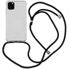 imoshion Coque arrière transparente avec cordon Apple iPhone 11 Pro Max - Noir