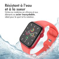 imoshion Bracelet en silicone⁺ Apple Watch | 44/45/46/49 mm - Taille M/L - Coral